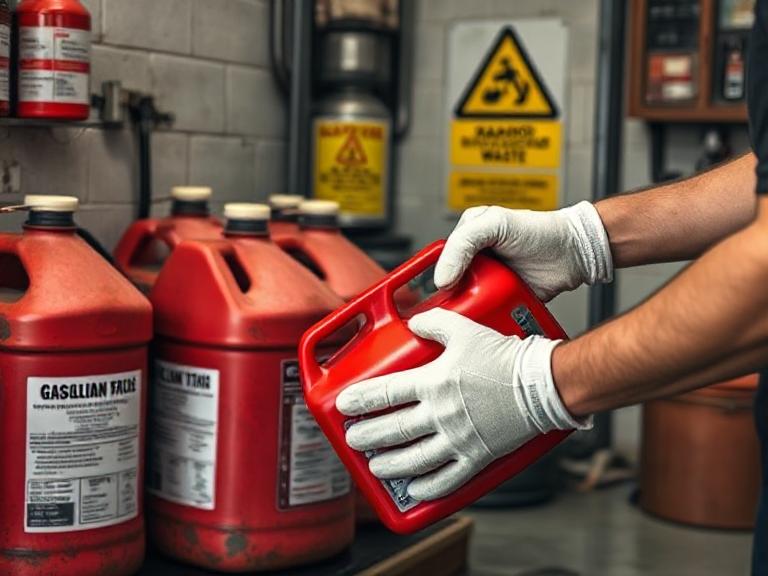 How to Dispose of Old Gasoline Safely and Legally