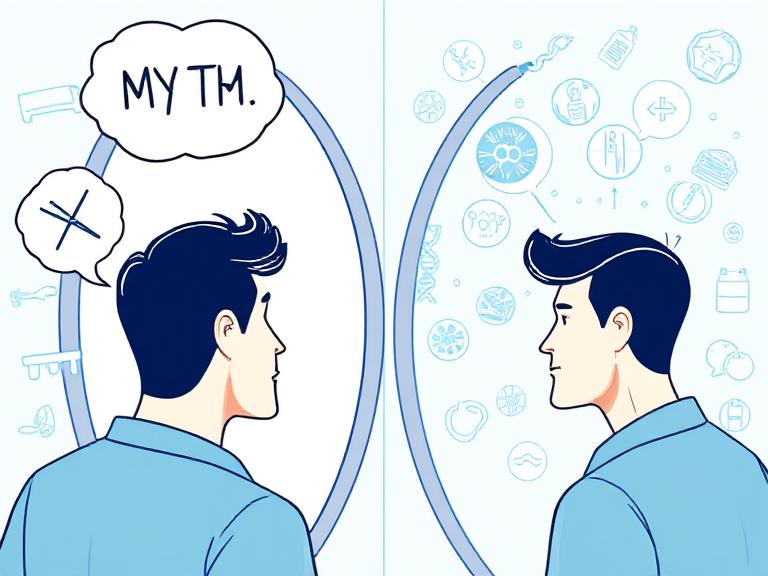 does masturbation cause hair loss